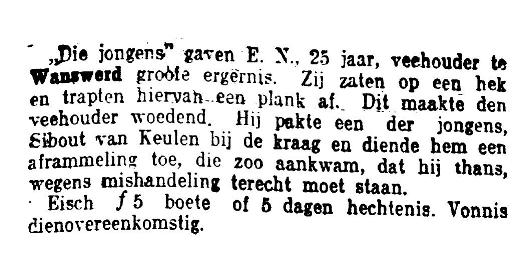 mishandeling
